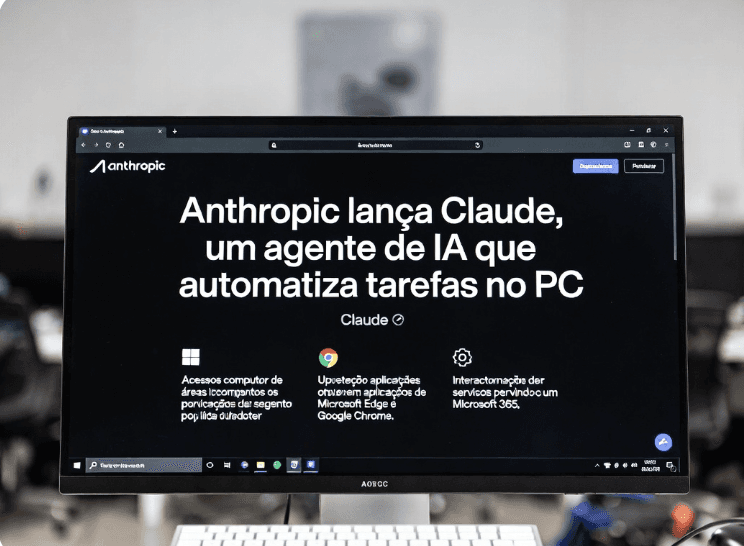 Claude Revoluciona a Automatização de Tarefas no Computador mas com uma Grande Restrição para Usuários