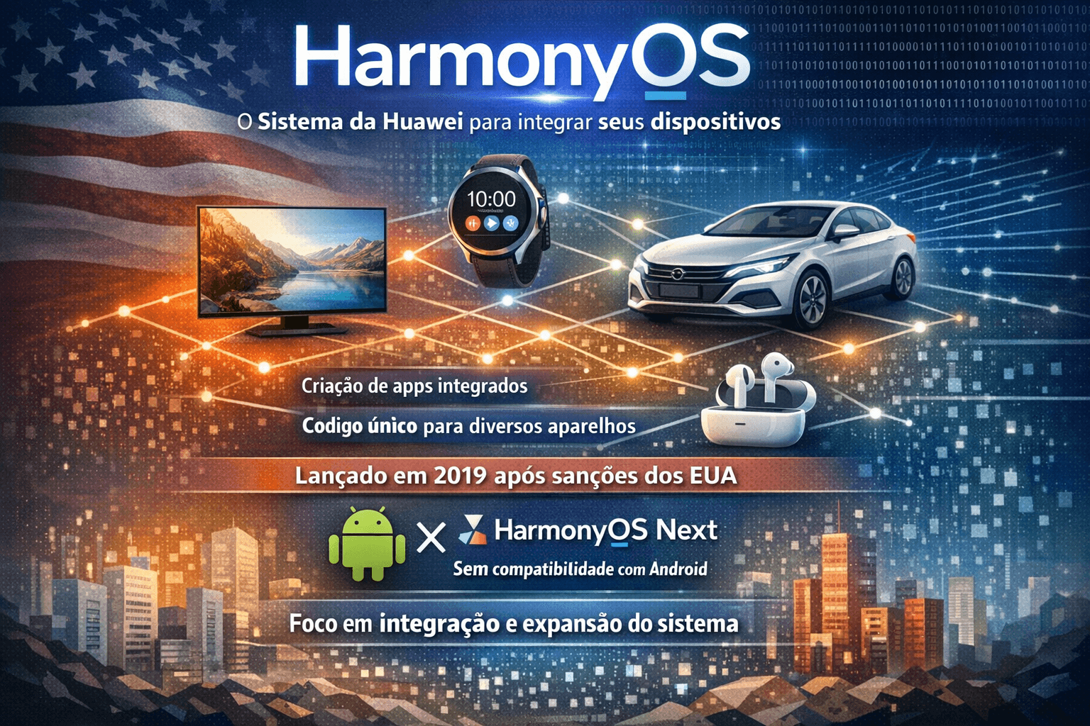 HarmonyOS a Nova Ameaça ao Duopólio do Android e iOS