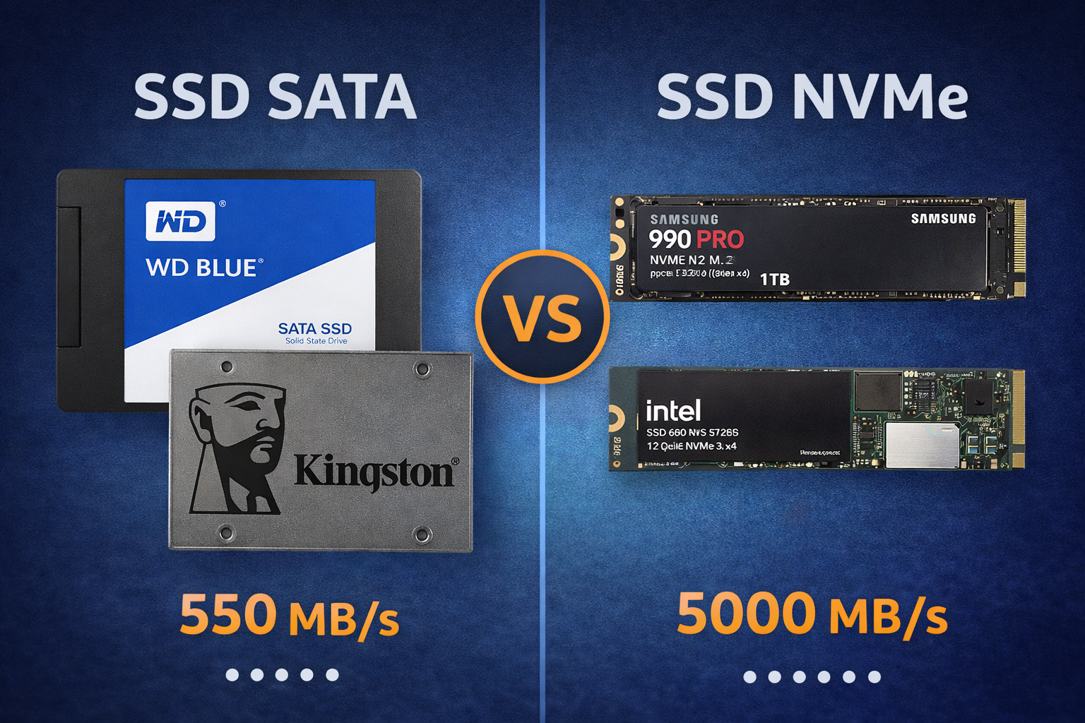 Escolhendo o Melhor SSD para o Seu Computador SATA ou NVMe Qual é a Diferença